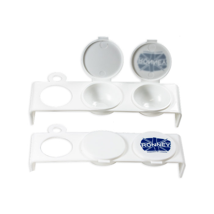 Triple Plastic Dappen Dish